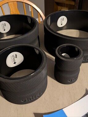 Chirp + 4-Pack Set Wheel Roller Back Pain Relief with Posture Corrector.